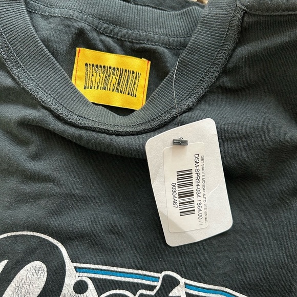 Diet Starts Monday Mens Vintage Auto Shirt Size‎ Medium NWT - Picture 3 of 3